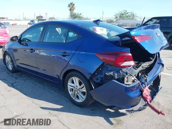 2019 Hyundai Elantra SEL z VIN 5NPD84LF7KH434634, wystawiony jako IAAI lot #43200937 z przebiegiem 76 488 mil mil oraz . Historia ofert i sprzedaży dostępna na DreamBid. Obrazek 3.