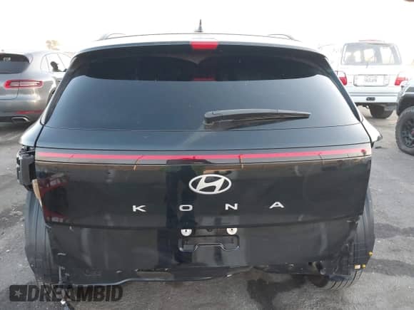 2024 Hyundai Kona SEL with VIN KM8HC3AB5RU049062, listed as a IAAI auction lot 41358253 with 15,289 mi miles and . Bid and sale history available at DreamBid. Image 17.