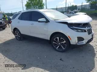 2023 Chevrolet Equinox Premier with VIN 3GNAXXEG2PL206262, listed as a IAAI auction lot 42158035 with 33,391 mi miles and . Bid and sale history available at DreamBid. Image 1.