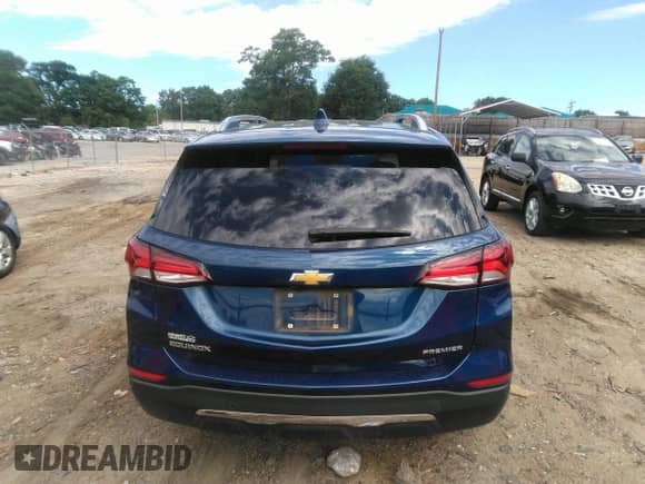 2022 Chevrolet Equinox Premier с VIN 3GNAXNEV1NS182042, выставлен на аукционе IAAI как лот 42340232 с пробегом 26 052 миль миль и . История ставок и продаж доступна на DreamBid. Изображение 16.