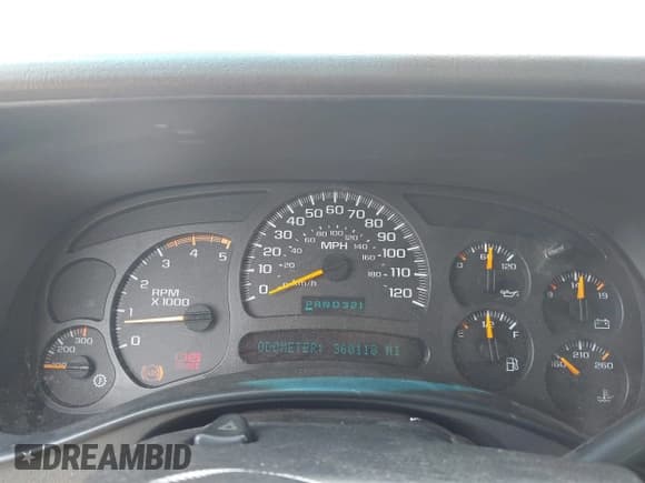 ✅ 2003 Chevrolet Silverado 2500HD LS • VIN: 1GCHC29183E114014 • Lot: 42917295. Listed on IAAI with 360,118 mi. Free auction sales archive from the USA and detailed vehicle history report at DreamBid. Image 7.
