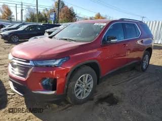 ✅ 2023 Chevrolet Traverse LT Cloth • VIN: 1GNEVGKW9PJ144952 • Lot: 75672953. Wystawiony na Copart z przebiegiem 32 549 mil. Bezpłatny archiwum sprzedaży aukcyjnych z USA i szczegółowy raport historii pojazdu na DreamBid. Zdjęcie 1.