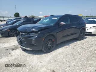 ✅ 2021 Chevrolet Blazer LT • VIN: 3GNKBJRS3MS509079 • Lot: 65183225. Listed on Copart with 111,834 mi. Free auction sales archive from the USA and detailed vehicle history report at DreamBid. Image 1.