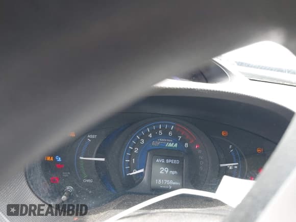 ✅ 2012 Honda Insight • VIN: JHMZE2H36CS000448 • Lot: 42389162. Wystawiony na IAAI z przebiegiem 131 758 mil. Bezpłatny archiwum sprzedaży aukcyjnych z USA i szczegółowy raport historii pojazdu na DreamBid. Zdjęcie 7.