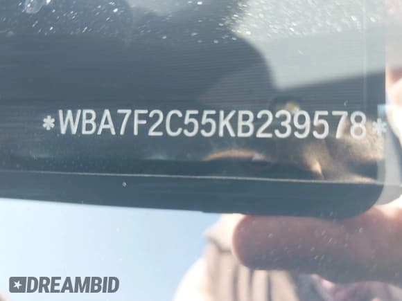 ✅ 2019 BMW 7 Series 750i xDrive • VIN: WBA7F2C55KB239578 • Lot: 41652340. Listed on IAAI with Not provided. Free auction sales archive from the USA and detailed vehicle history report at DreamBid. Image 9.