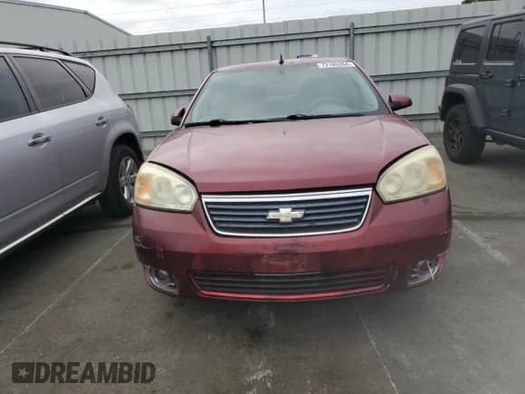 2006 Chevrolet Malibu 2LT z VIN 1G1ZT53886F251912, wystawiony jako Copart lot #72185264 z przebiegiem 254 072 mil mil oraz Czysty tytuł • Clean title. Historia ofert i sprzedaży dostępna na DreamBid. Obrazek 5.