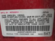 ✅ 2011 Mitsubishi Lancer ES • VIN: JA32U2FU4BU001424 • Лот: 42759327. Опубликован ранее на IAAI с пробегом 248 000 миль. Бесплатный доступ к архиву аукционных продаж из США и подробный отчёт об истории автомобиля на DreamBid. Изображение 9.