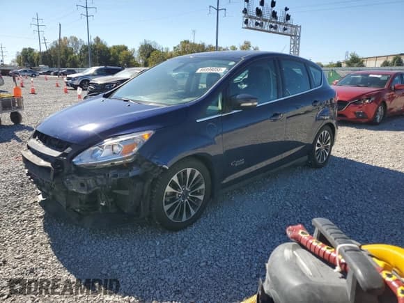 ✅ 2017 Ford C-Max Titanium • VIN: 1FADP5FU2HL106888 • Лот: 86999055. Опубликован ранее на Copart с пробегом 67 723 миль. Бесплатный доступ к архиву аукционных продаж из США и подробный отчёт об истории автомобиля на DreamBid. Изображение 1.