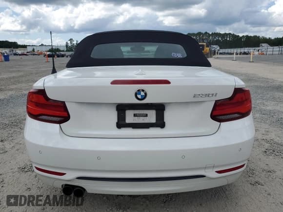 ✅ 2020 BMW 2 Series 230i • VIN: WBA2M7C06L7E19855 • Lot: 64803345. Listed on Copart with 61,144 mi. Free auction sales archive from the USA and detailed vehicle history report at DreamBid. Image 6.
