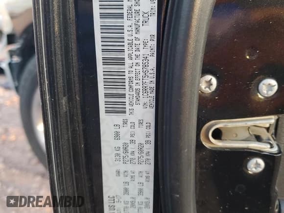 ✅ 2017 Ram 1500 Express • VIN: 1C6RR7FT5HS785341 • Lot: 87298255. Wystawiony na Copart z przebiegiem 117 990 mil. Bezpłatny archiwum sprzedaży aukcyjnych z USA i szczegółowy raport historii pojazdu na DreamBid. Zdjęcie 13.