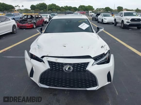 ✅ 2023 Lexus IS 300 • VIN: JTHCA1D28P5127702 • Lot: 42656909. Listed on IAAI with 15,018 mi. Free auction sales archive from the USA and detailed vehicle history report at DreamBid. Image 12.