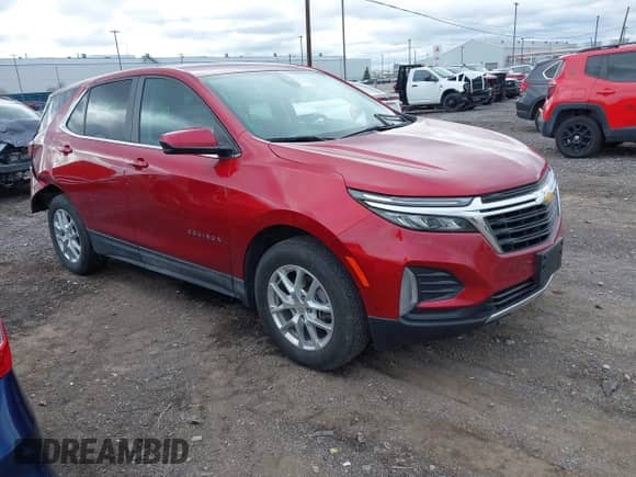2024 Chevrolet Equinox LT с VIN 3GNAXUEG3RL209835, выставлен на аукционе IAAI как лот 43440472 с пробегом 20 159 миль миль и . История ставок и продаж доступна на DreamBid. Изображение 1.