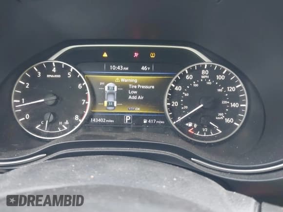 ✅ 2016 Nissan Maxima Platinum • VIN: 1N4AA6AP5GC385246 • Lot: 43568562. Listed on IAAI with 143,702 mi. Free auction sales archive from the USA and detailed vehicle history report at DreamBid. Image 7.