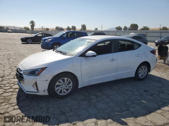 ✅ 2019 Hyundai Elantra SE • VIN: 5NPD74LFXKH449342 • Lot: 64801455. Listed on Copart with 67,164 mi. Free auction sales archive from the USA and detailed vehicle history report at DreamBid. Image 1.