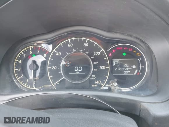 ✅ 2015 Nissan Note S Plus • VIN: 3N1CE2CP9FL363446 • Lot: 42210025. Listed on IAAI with 218,750 mi. Free auction sales archive from the USA and detailed vehicle history report at DreamBid. Image 7.