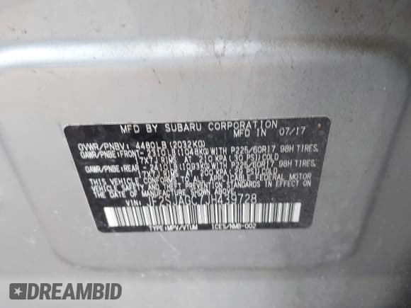 ✅ 2018 Subaru Forester Premium • VIN: JF2SJAGC7JH439728 • Lot: 43602994. Wystawiony na IAAI z przebiegiem 135 118 mil. Bezpłatny archiwum sprzedaży aukcyjnych z USA i szczegółowy raport historii pojazdu na DreamBid. Zdjęcie 9.