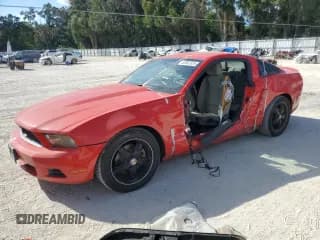 ✅ 2012 Ford Mustang Premium • VIN: 1ZVBP8AM7C5283800 • Lot: 83852935. Listed on Copart with 65,795 mi. Free auction sales archive from the USA and detailed vehicle history report at DreamBid. Image 1.