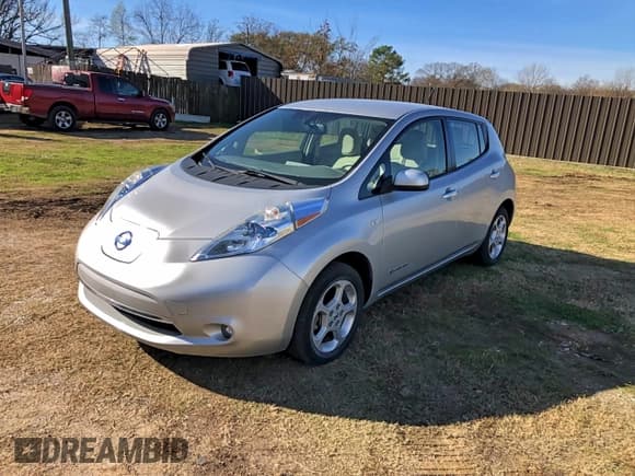 ✅ 2012 Nissan LEAF SL • VIN: JN1AZ0CP3CT022891 • Lot: 96930995. Listed on Copart with 56,755 mi. Free auction sales archive from the USA and detailed vehicle history report at DreamBid. Image 2.