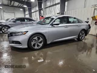 2018 Honda Accord EX-L z VIN 1HGCV1F51JA155922, wystawiony jako Copart lot #80714305 z przebiegiem 25 959 mil mil oraz Szkoda całkowita • Salvage title. Historia ofert i sprzedaży dostępna na DreamBid. Obrazek 1.