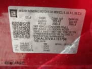 ✅ 2020 GMC Terrain SLE • VIN: 3GKALTEV1LL113758 • Lot: 43016109. Listed on IAAI with 85,070 mi. Free auction sales archive from the USA and detailed vehicle history report at DreamBid. Image 9.