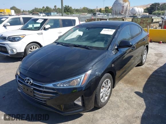 ✅ 2020 Hyundai Elantra SE • VIN: 5NPD74LF4LH536963 • Lot: 43100492. Listed on IAAI with 55,451 mi. Free auction sales archive from the USA and detailed vehicle history report at DreamBid. Image 6.