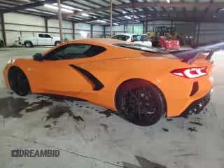 2023 Chevrolet Corvette 2LT z VIN 1G1YB2D40P5138245, wystawiony jako Copart lot #69765434 z przebiegiem 4 578 mil mil oraz Szkoda całkowita • Salvage title. Historia ofert i sprzedaży dostępna na DreamBid. Obrazek 2.