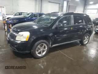 2007 Chevrolet Equinox LT с VIN 2CNDL73F676060802, выставлен на аукционе Copart как лот 77814614 с пробегом 182 496 миль миль и Списание • Salvage title. История ставок и продаж доступна на DreamBid. Изображение 1.