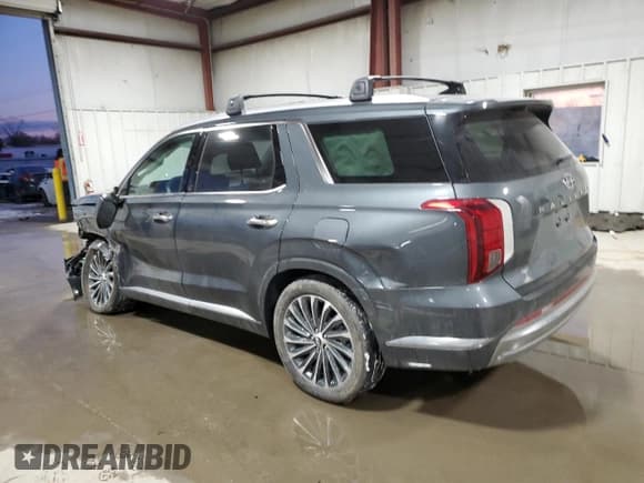 ✅ 2023 Hyundai Palisade Calligraphy • VIN: KM8R7DGE2PU499555 • Лот: 88576585. Опубликован ранее на Copart с пробегом 15 149 миль. Бесплатный доступ к архиву аукционных продаж из США и подробный отчёт об истории автомобиля на DreamBid. Изображение 2.