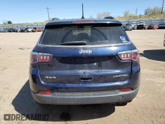 ✅ 2020 Jeep Compass Limited • VIN: 3C4NJDCB0LT203629 • Lot: 52348655. Wystawiony na Copart z przebiegiem 71 749 mil. Bezpłatny archiwum sprzedaży aukcyjnych z USA i szczegółowy raport historii pojazdu na DreamBid. Zdjęcie 6.