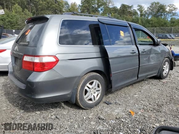 ✅ 2007 Honda Odyssey EX-L • VIN: 5FNRL38717B457462 • Лот: 84746845. Опубликован ранее на Copart с пробегом 150 823 миль. Бесплатный доступ к архиву аукционных продаж из США и подробный отчёт об истории автомобиля на DreamBid. Изображение 3.