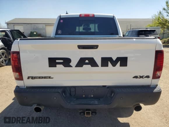 ✅ 2017 Ram 1500 Rebel • VIN: 1C6RR7YT7HS858318 • Lot: 56338085. Listed on Copart with 143,301 mi. Free auction sales archive from the USA and detailed vehicle history report at DreamBid. Image 6.