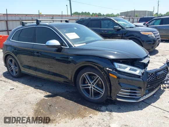 ✅ 2018 Audi SQ5 Premium Plus • VIN: WA1A4AFY2J2162806 • Lot: 42862660. Listed on IAAI with 84,563 mi. Free auction sales archive from the USA and detailed vehicle history report at DreamBid. Image 1.