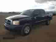 2007 Dodge Dakota ST with VIN 1D7HE28KX7S215055, listed as a Copart auction lot 79550814 with 103,988 mi miles and Salvage title. Bid and sale history available at DreamBid. Image 1.