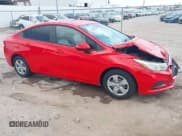 ✅ 2016 Chevrolet Cruze LS • VIN: 1G1BC5SM5G7289688 • Lot: 43498760. Listed on IAAI with 133,944 mi. Free auction sales archive from the USA and detailed vehicle history report at DreamBid. Image 1.