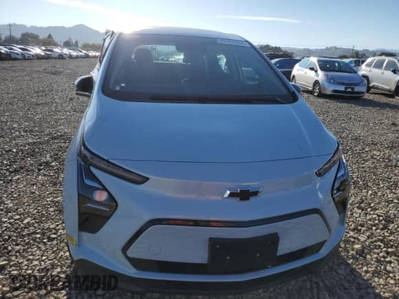 2022 Chevrolet Bolt EV 1LT with VIN 1G1FW6S04N4112933, listed as a Copart auction lot 89450355 with 14,713 mi miles and Salvage title. Bid and sale history available at DreamBid. Image 5.