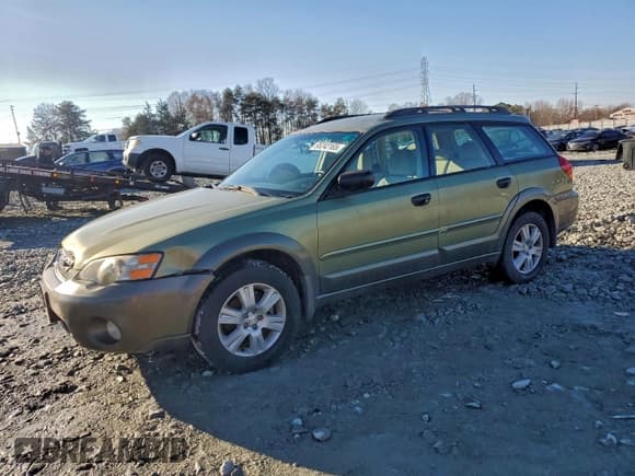 ✅ 2005 Subaru Legacy Outback • VIN: 4S4BP61C357384690 • Lot: 95242165. Listed on Copart with 222,099 mi. Free auction sales archive from the USA and detailed vehicle history report at DreamBid. Image 1.