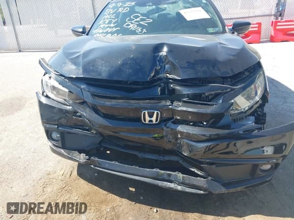 ✅ 2020 Honda Civic Sport • VIN: 2HGFC2E84LH600517 • Лот: 43332711. Опубликован ранее на IAAI с пробегом 50 570 миль. Бесплатный доступ к архиву аукционных продаж из США и подробный отчёт об истории автомобиля на DreamBid. Изображение 6.