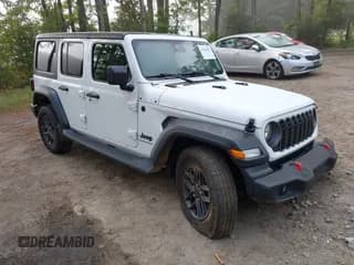 ✅ 2024 Jeep Wrangler Sport S • VIN: 1C4PJXDN0RW151313 • Lot: 43261852. Listed on IAAI with 14,502 mi. Free auction sales archive from the USA and detailed vehicle history report at DreamBid. Image 1.