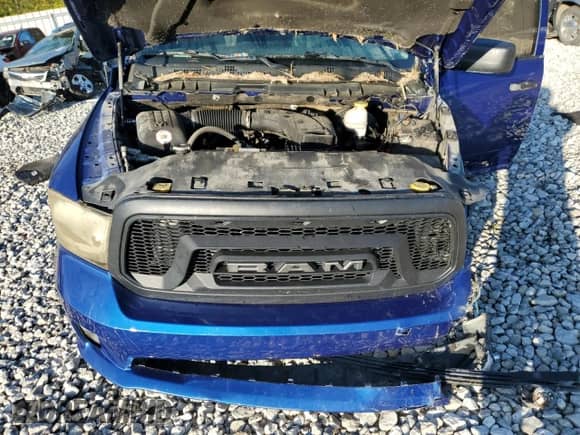 2019 Ram 1500 Express with VIN 1C6RR7FG5KS578684, listed as a Copart auction lot 85645335 with 127,897 mi miles and Salvage title. Bid and sale history available at DreamBid. Image 11.