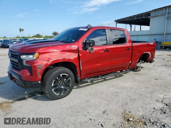 ✅ 2023 Chevrolet Silverado 1500 LT Trail Boss • VIN: 3GCUDFED2PG318423 • Lot: 81239875. Listed on Copart with 43,362 mi. Free auction sales archive from the USA and detailed vehicle history report at DreamBid. Image 1.