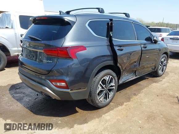 ✅ 2020 Hyundai Santa Fe Limited • VIN: 5NMS5CAA9LH291668 • Лот: 41993600. Опубликован ранее на IAAI с пробегом 43 857 миль. Бесплатный доступ к архиву аукционных продаж из США и подробный отчёт об истории автомобиля на DreamBid. Изображение 4.