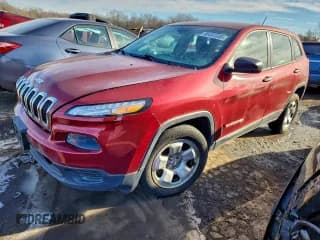✅ 2014 Jeep Cherokee Sport • VIN: 1C4PJLAB1EW154203 • Lot: 95491335. Wystawiony na Copart z przebiegiem 134 246 mil. Bezpłatny archiwum sprzedaży aukcyjnych z USA i szczegółowy raport historii pojazdu na DreamBid. Zdjęcie 1.