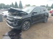 ✅ 2023 Jeep Compass Limited • VIN: 3C4NJDCN8PT528738 • Lot: 42827867. Wystawiony na IAAI z przebiegiem 38 650 mil. Bezpłatny archiwum sprzedaży aukcyjnych z USA i szczegółowy raport historii pojazdu na DreamBid. Zdjęcie 2.
