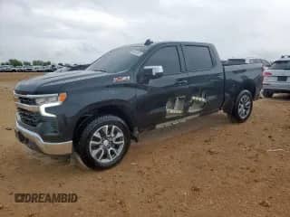 2025 Chevrolet Silverado 1500 LT z VIN 2GCUKDED9S1161551, wystawiony jako Copart lot #63003185 z przebiegiem 3 815 mil mil oraz Czysty tytuł • Clean title. Historia ofert i sprzedaży dostępna na DreamBid. Obrazek 1.