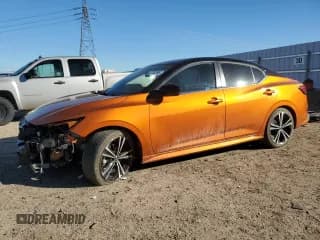 ✅ 2021 Nissan Sentra SR • VIN: 3N1AB8DVXMY255059 • Lot: 87282295. Wystawiony na Copart z przebiegiem 86 000 mil. Bezpłatny archiwum sprzedaży aukcyjnych z USA i szczegółowy raport historii pojazdu na DreamBid. Zdjęcie 1.