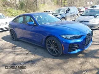 ✅ 2022 BMW 4 Series 430i • VIN: WBA63AV08NFM01605 • Лот: 42081090. Опубликован ранее на IAAI с пробегом 37 606 миль. Бесплатный доступ к архиву аукционных продаж из США и подробный отчёт об истории автомобиля на DreamBid. Изображение 1.