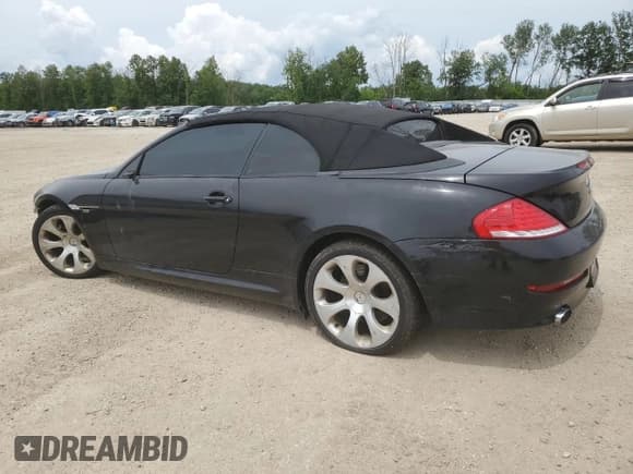 ✅ 2008 BMW 6 Series 650i • VIN: WBAEB53558CX60100 • Lot: 62189194. Listed on Copart with 171,562 mi. Free auction sales archive from the USA and detailed vehicle history report at DreamBid. Image 2.
