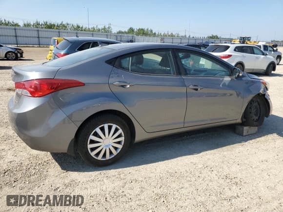✅ 2013 Hyundai Elantra GLS • VIN: 5NPDH4AE1DH317838 • Lot: 66158635. Listed on Copart with 92,645 mi. Free auction sales archive from the USA and detailed vehicle history report at DreamBid. Image 3.