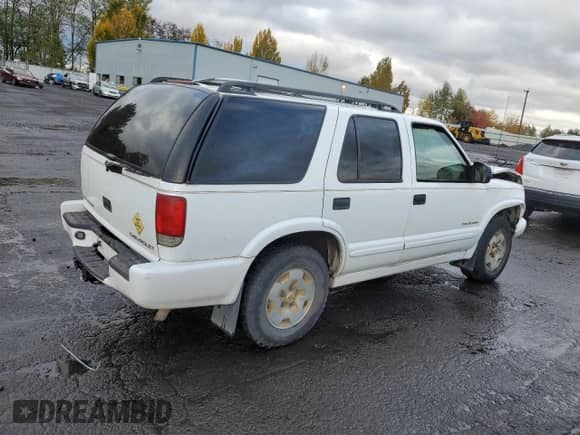 1999 Chevrolet Blazer LS z VIN 1GNDT13W3X2151967, wystawiony jako Copart lot #78264814 z przebiegiem 211 162 mil mil oraz Szkoda całkowita • Salvage title. Historia ofert i sprzedaży dostępna na DreamBid. Obrazek 3.