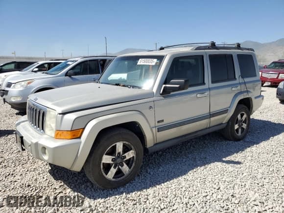 ✅ 2008 Jeep Commander Sport • VIN: 1J8HG48N58C185896 • Lot: 61500035. Wystawiony na Copart z przebiegiem 195 683 mil. Bezpłatny archiwum sprzedaży aukcyjnych z USA i szczegółowy raport historii pojazdu na DreamBid. Zdjęcie 1.